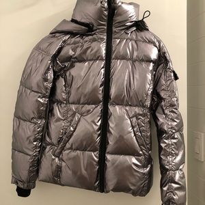 NWT S13 Metallic Puffer with fleece XS